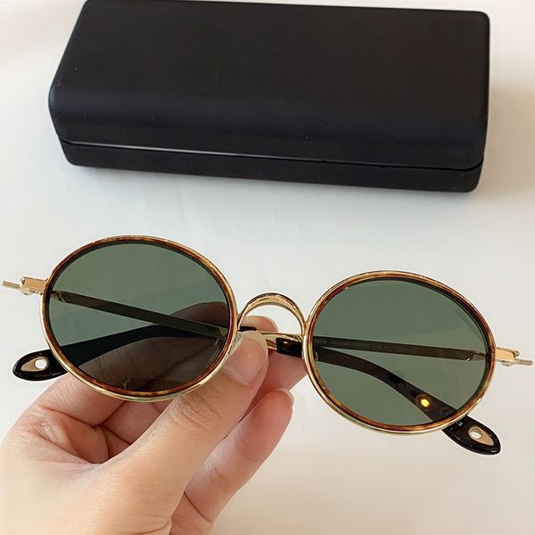 

women sunglasses brand designer oculos de sol small frame oval female shades gv7052/s, White;black