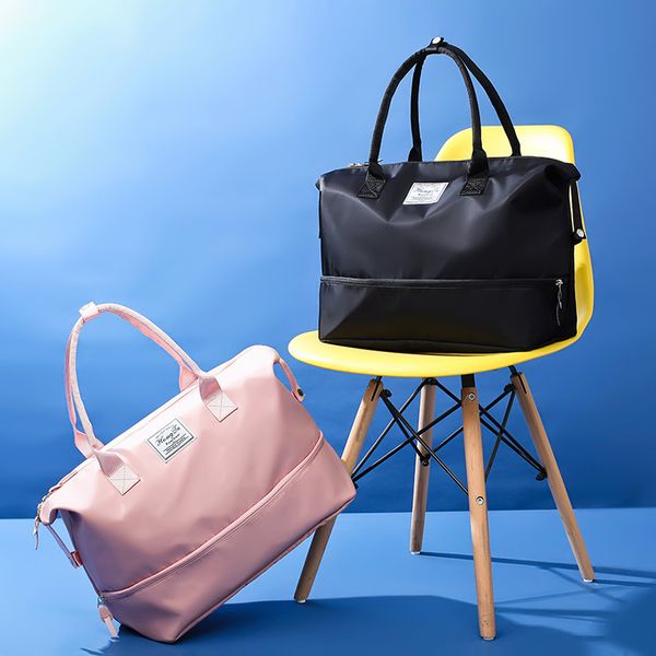 

new men's and women's handbags large-capacity oxford cloth luggage fashion leisure sports fitness bag ing