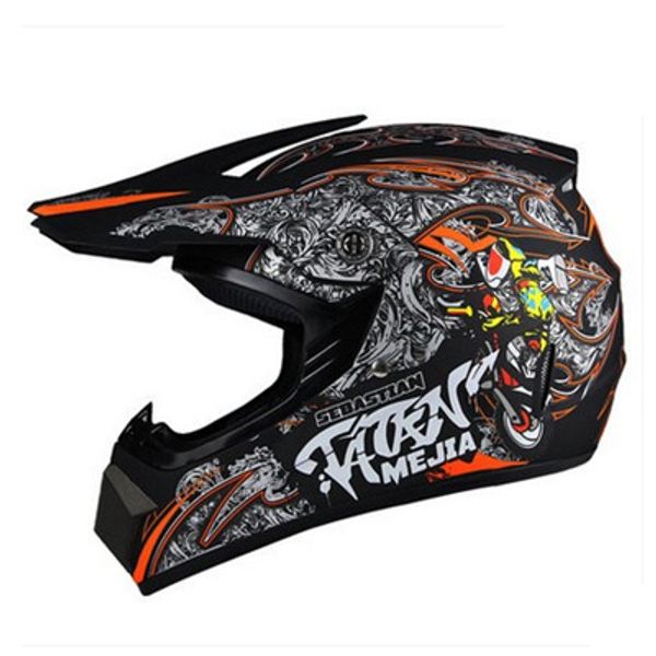 

vcoros rockstar motorcycle helmet atv dirt bike downhill cross capacete da motocicleta cascos motocross off road helmets