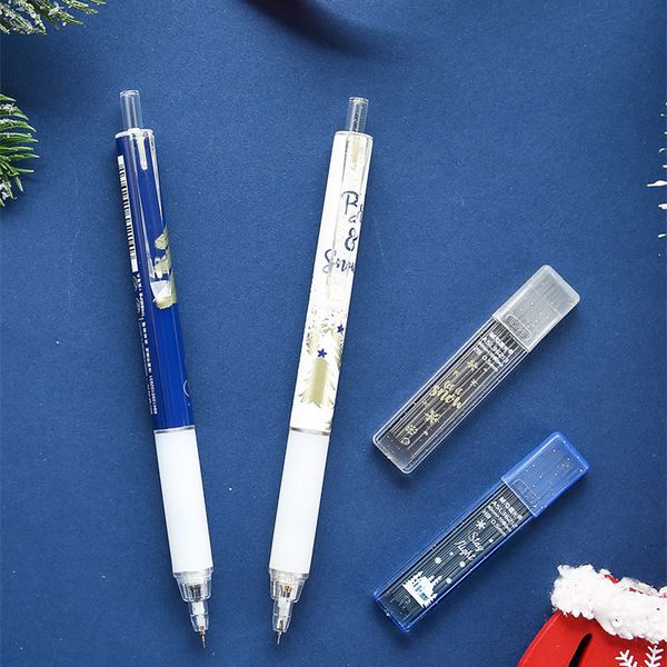 

рождество канцелярского подарок механический карандаш набор 1pencil + hb приводит + 2в приводят 0,5ммы, Blue;orange