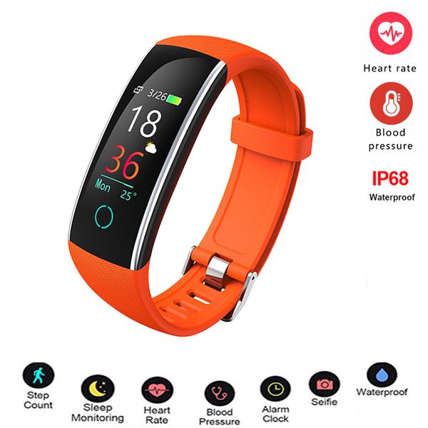 

safety positioning intelligent children's watch heart rate sleep blood pressure sleep monitoring date alarm call reminder watch, Slivery;brown