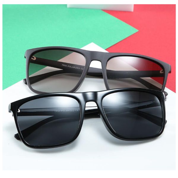 

vintage glasses summer driving polarized sunglasses uv400 protection men's glasses outdoor black square sunglasses male, White;black