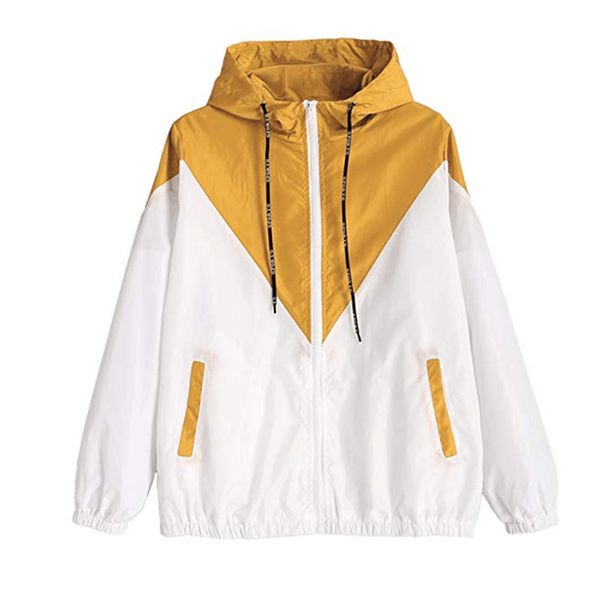 

women's jackets jrnnorv 2021 woman fashion thin breathable cardigan hooded zipper jacket sport coat sports womens patchwork hoodies, Black;brown
