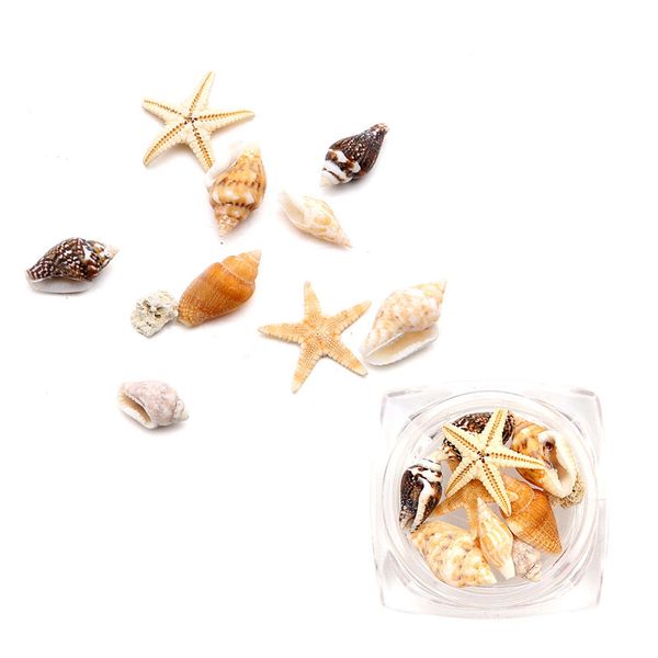 

nail art decoration out1box sea shell nail art rhinestones glitter diamond gems 3d tips diy nails design decoration 30, Silver;gold