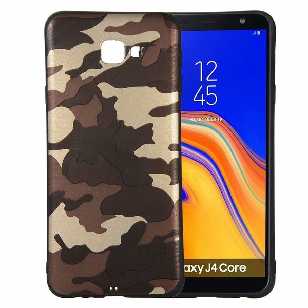 

камуфляж slim-fit против царапин противоударный гибкий тпу гель мягкий чехол для samsung galaxy j4 2018 j4 plus j4 core
