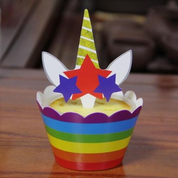 

6set/lot cake er colours cake surrounding edge and card insertion party supplies