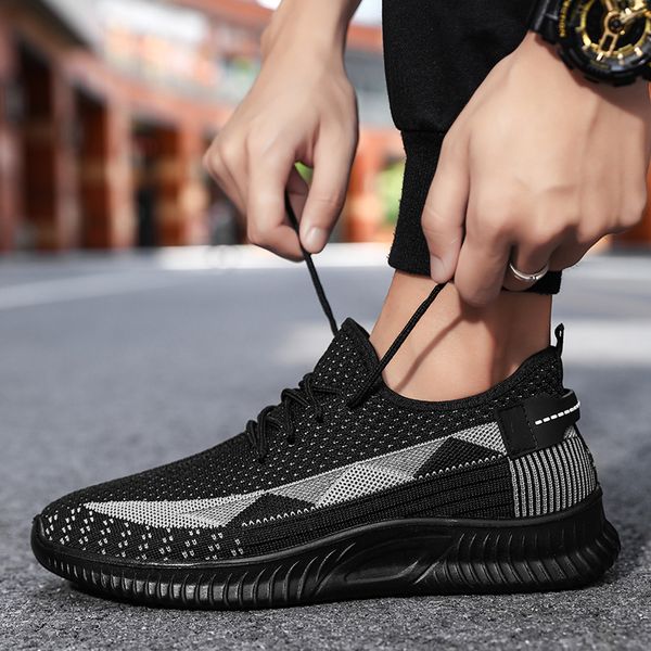 

men's sport shoes outdoor lace-up running shoes for men breathable soft bottom sneakers zapatos hombre comfortable jogging