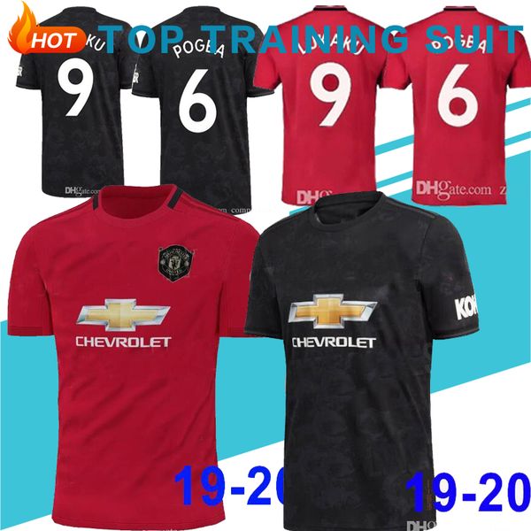 

19 20 manche ter occer jer ey pogba lukaku home alexi 2019 2020 man champion league ra hford martial lingard united utd football jer ey