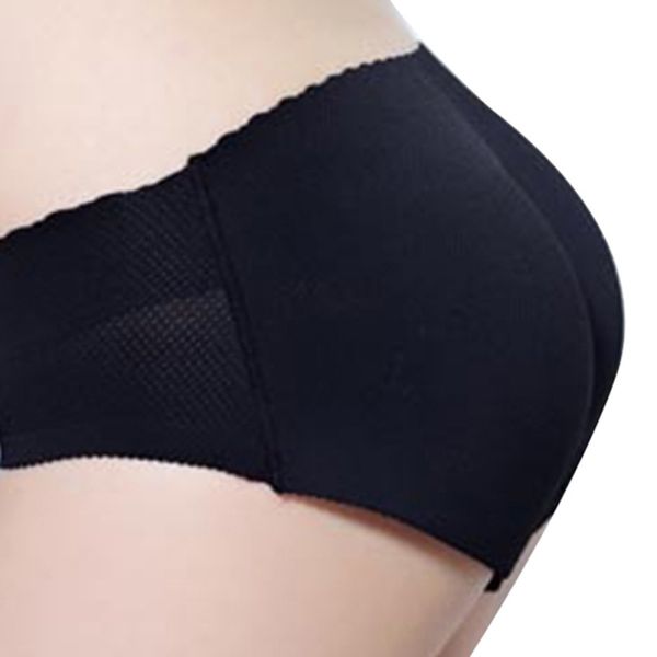 

butt hip push up женская стеганые enhancer shaper panty белье бесшовные трусики, Black;white