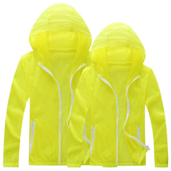 

new men&women quick dry skin jackets waterproof anti-uv coats outdoor sports brand clothing camping hiking male&female jacket, Black;red