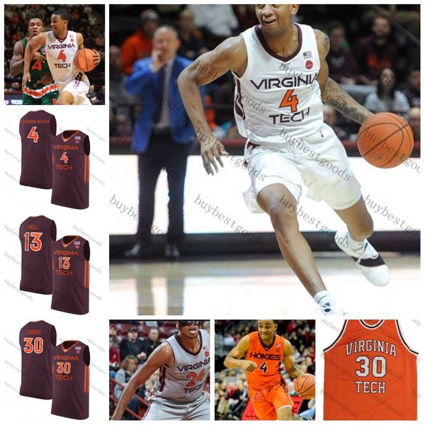 dell curry vt jersey