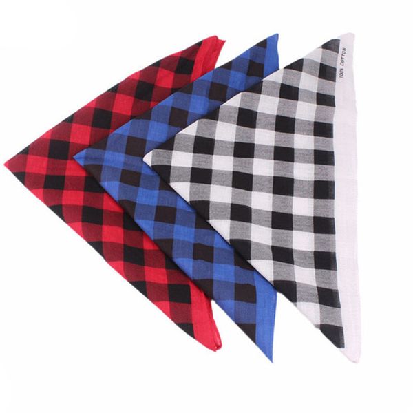 

hiking scarves bandana scarf square head scarf female plaid bandanas head wrap turban hair accessories headband #3m07, Black