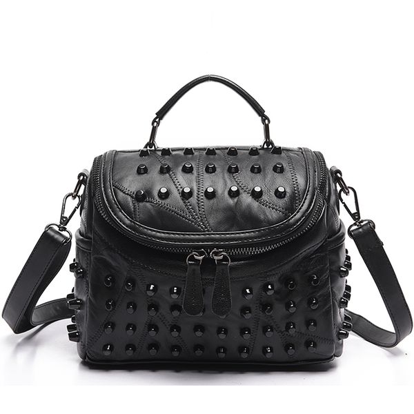 

2019 luxury women genuine leather bag sheepskin messenger bags handbags famous brands designer female handbag shoulder bag sac