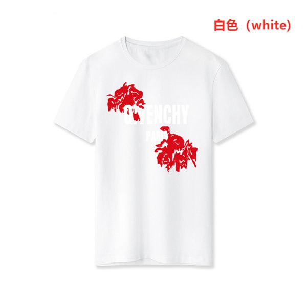 

summer tshirts letter printed classic fashion womenn men s designer shirts men luxury designer brand 1f v, White