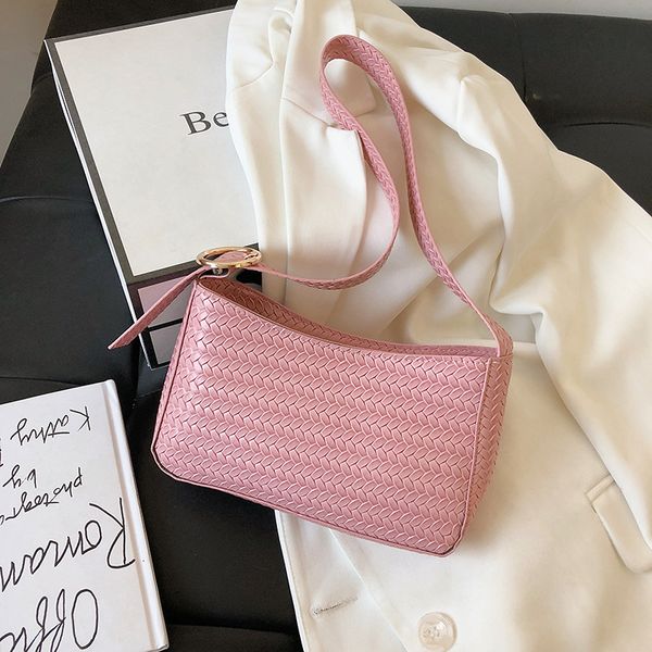 

fashion baguette bags mini pu leather shoulder bags for women 2020 design luxury hand bag female travel sac a main femme