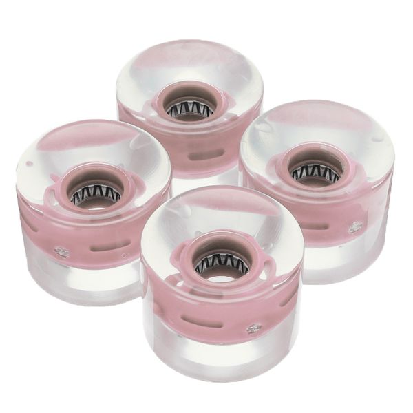 

1set / 4 шт вспышки скейтборда колеса 60 x 45 мм fit 22 дюйма cruiser совет скейтборд scooter аксессуары запчасти