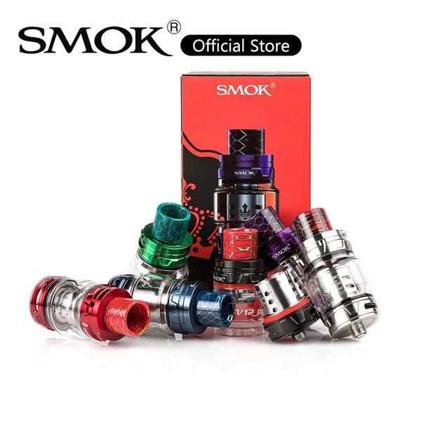 

SMOK TFV12 Принц Танк 8 мл TFV12 Облачный зверь Принц Атомайзер Запатентованный механизм блокировки Новый V12 Принц Q4 X6 T10 Головка катушки 100% оригинал