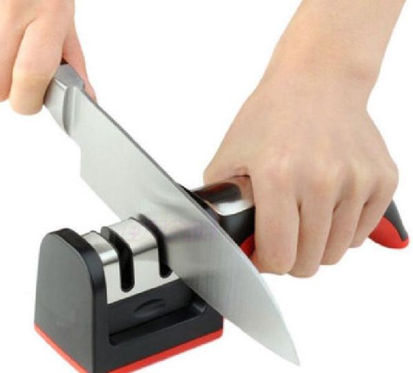 

Sharpener hard carbide ceramic handle hou ehold knife grind tone coar e fine harpening tone kitchen acce orie 3 color