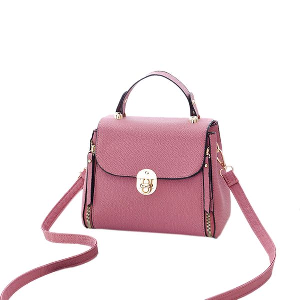 

new style fashion messenger bag crossbody bag ladies'pu leather handbags female shoulder bags famous women bags