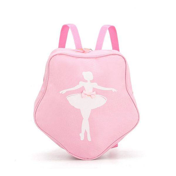 

fashion ballet bag kids ballet dance bag durable ballerina backpacks girls handbag for shoes portable dance hand, Black;red