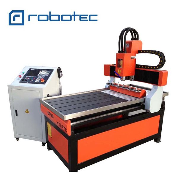

robotec small 1530 1325 1212 6090 4 axis atc cnc router for wood cnc milling machine with atc