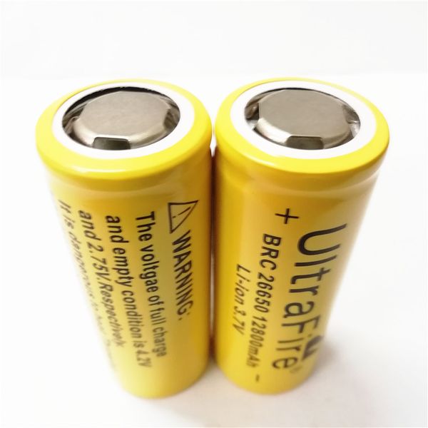 

Высокое качество 26650 12800mAh 3.7V аккумуляторная батарея лития Бесплатная доставка