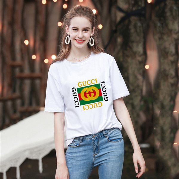 

Новая летняя мода мужчины и женщины футболки студенты роскошный дизайн с коротки