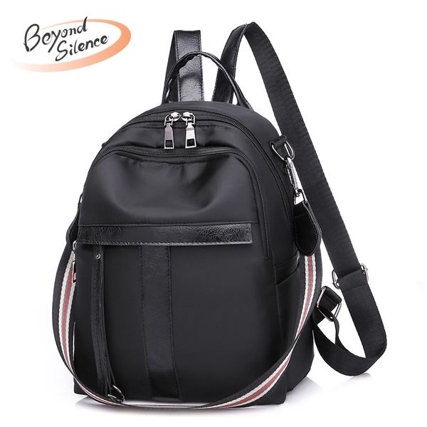 

new women backpack canvas waterproof bags designer for laies girls female casual shoulder bag rucksack mochila