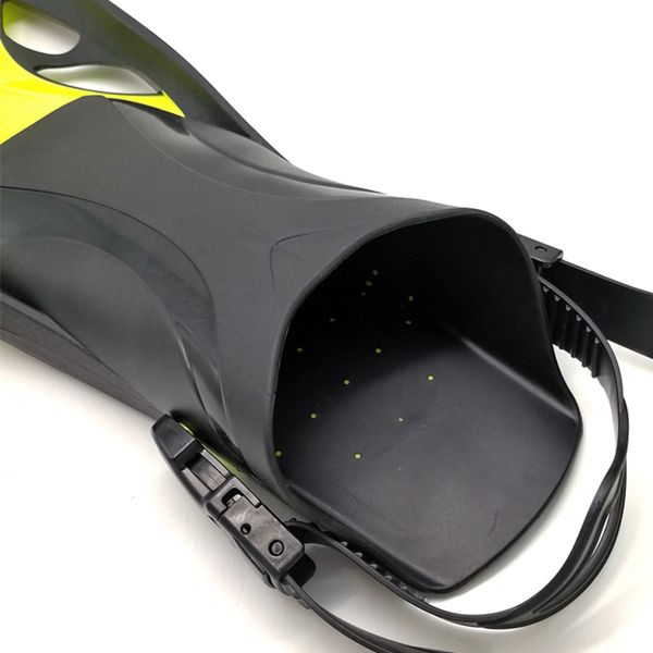 

swim fins for adjustable swimming frog shoes silicone professional dive team open diving snorkeling long diving flippers