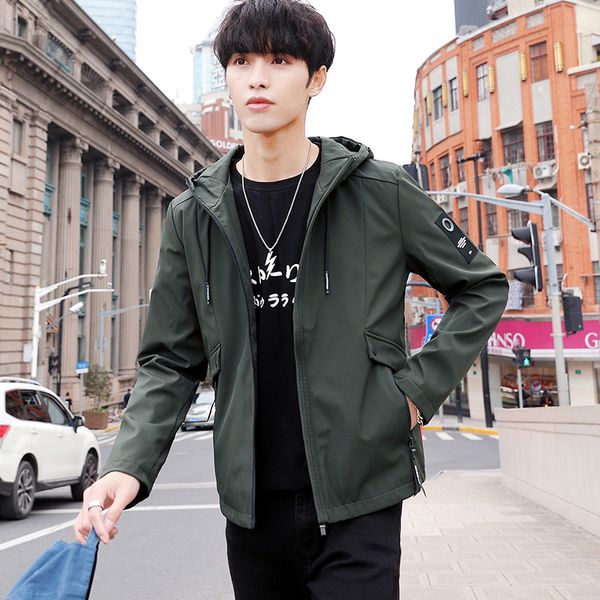 

кђѬка мђжка 2019 веѬн одежда коѬейкий ил оен новй ил  капоном men, Black;brown