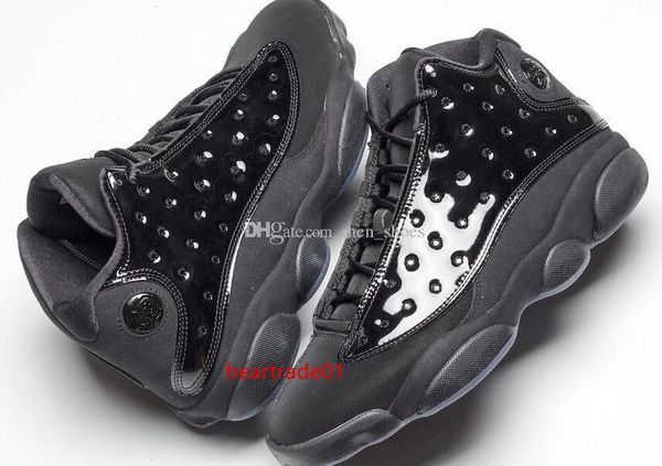 

13 13s new cap and gown black basketball shoes men 13 sports sneakers with box