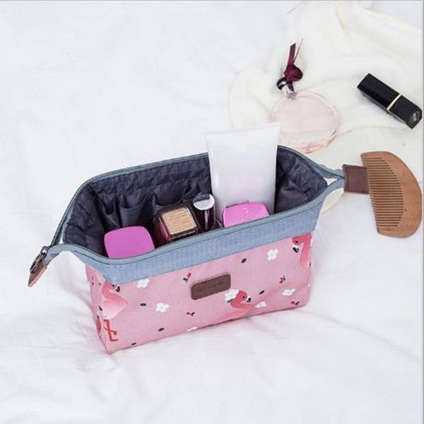 

women cosmetic makeup case bag box waterproof portable storage bag makeup toiletry organizer case necessaire