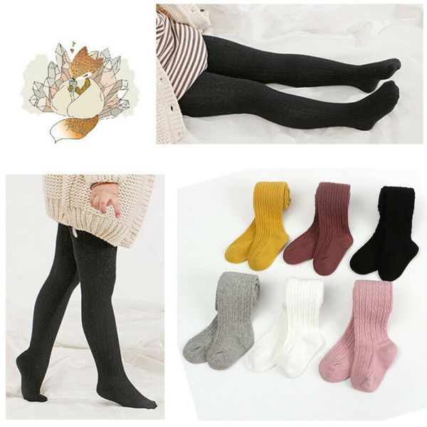 

2020 baby autumn winter solid candy color tights for toddler kid baby girl ribbed stockings cotton warm pantyhose tight 0-6y, Blue