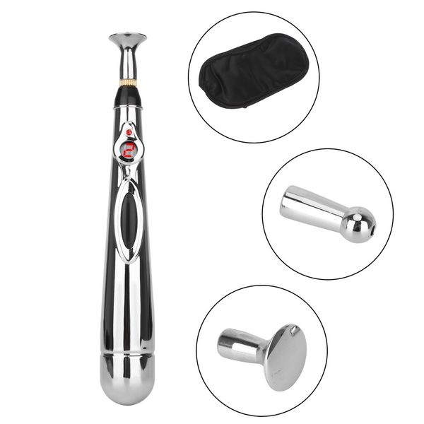 

electric pulse acupuncture meridian pen automatic acupoint massage point meridian energy pen