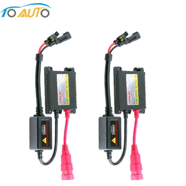 

2 pcs hid slim electronic dc ballast 12v 35w/55w for xenon h1 h3 h7 h11 9005 9006 880 881 single beam car lights accessories