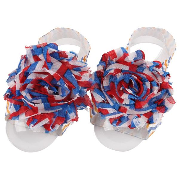 

20pairs/lot ,6.5cm chiffon shabby flower with foot headband sale, Slivery;white