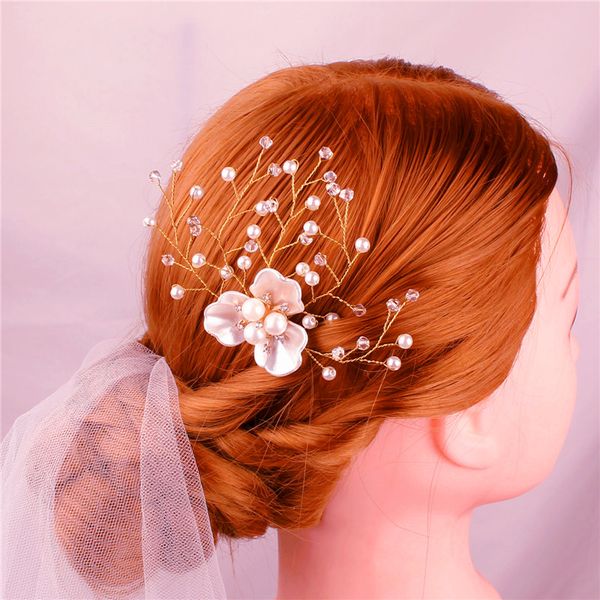 

handmade bridal hair accessories alloy crystal pearl bridal hair accessories