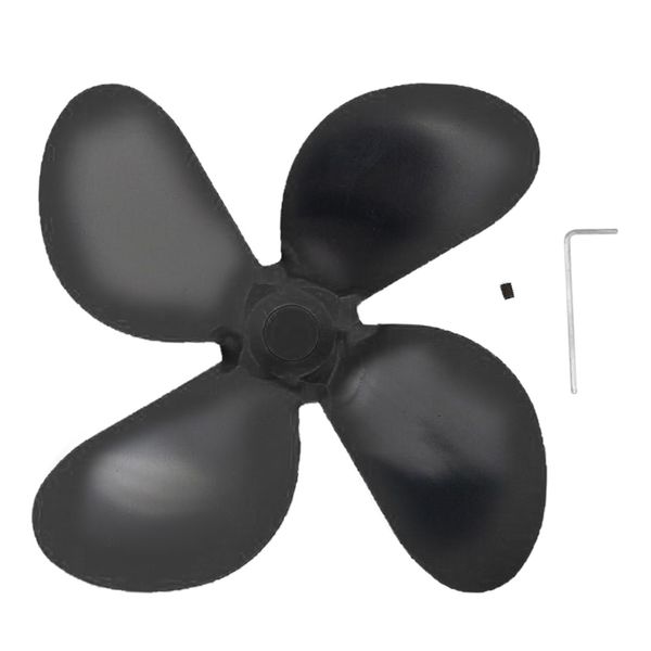 

replacement stove fan blade for wood burner fireplace stoves blower fans 4-blade