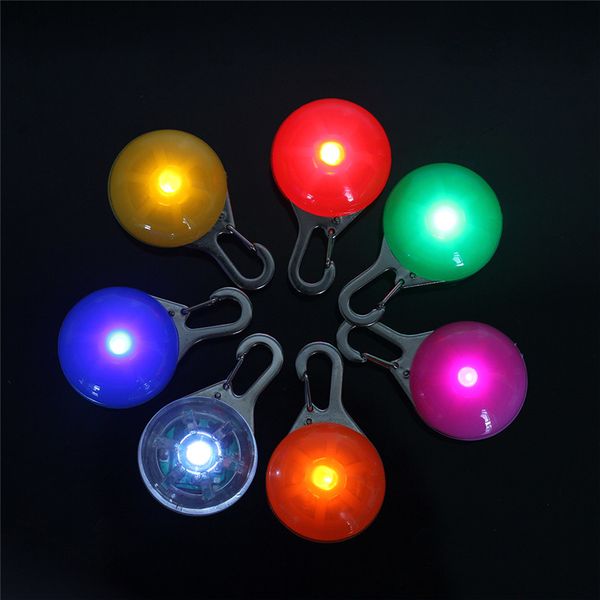 

pet night safety led flashlight collar dog guide lights glowing pendant necklace pet luminous bright glowing collar in dark