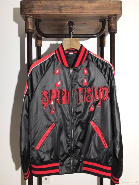 

2018 новая мода мужчины bomber jacket hip hop handmade letters baseball uniform slim fit pilot bomber пальто куртки мужские куртки спортивны, Black;brown