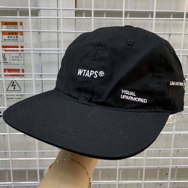 

WTAPS вышивки Letters Cap Hat Snapback Мужчины Женщины взрослых Hip Hop Headwear Открытый Повседневны