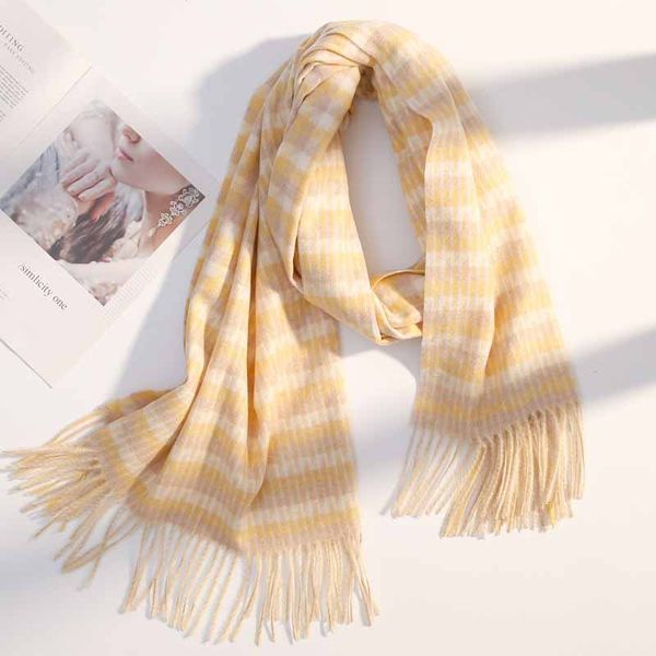 

2019 new plaid scarf with tassels soft autumn winter scarf lady shimmer scarfs oversize hijab shawl warm pashmina, Blue;gray