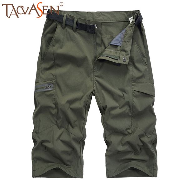 

tacvasen summer lightwight stretch shorts men quick dry hiking camping shorts outdoor fishing work cargo sportswear m-5xl, Gray;blue