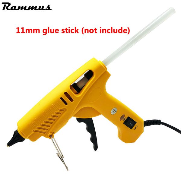 

melt glue gun use 11mm glue stick 60w graft repair heat gun diy project model woodworking household tools convenient