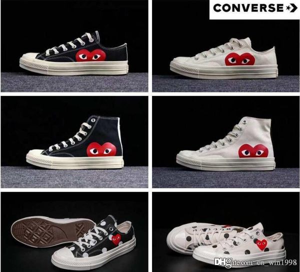 

2019 new conver e 1970 canva kate hoe original cla ic 1970 canva hoe jointly name cdg play big eye kateboard ca ual neaker
