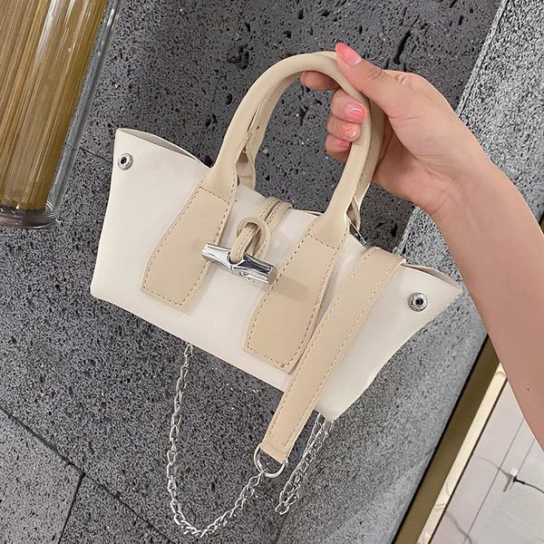 

new french design fashion chain bucket bag handbag & elegant shoulder bag messenger width 31cm height 14cm thickness 10cm