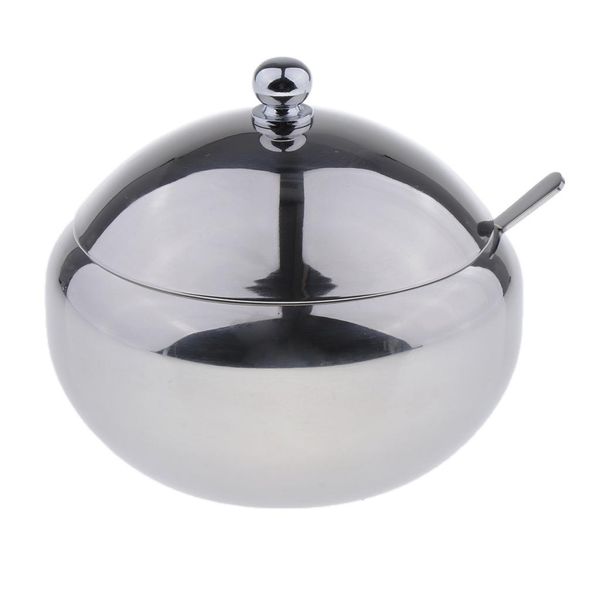 

304stainless steel seasoning container spice jar rack condiment cruet bottle