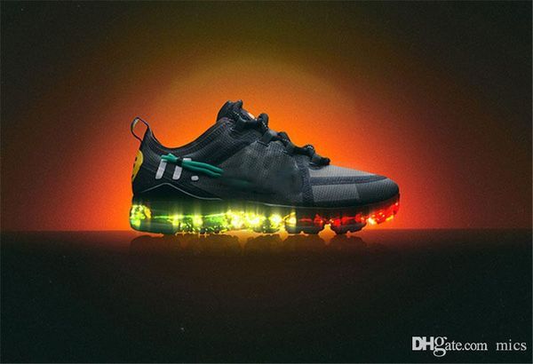 

2019 cactu plant flea market cpfm x wmn air react element men women running hoe multi color authentic port neaker cd7001 300 36 45