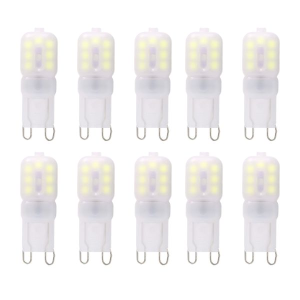 

lightme 10шт g9 ac 220v 2w smd 2835 светодиодные лампы прожектор с 14 светодиодами