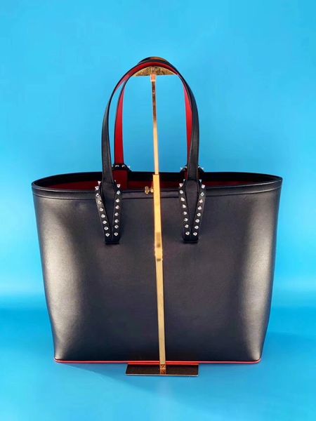 

new designer handbags totes composite handbag famous genuine leather red bottom purse big shoulder bags red color